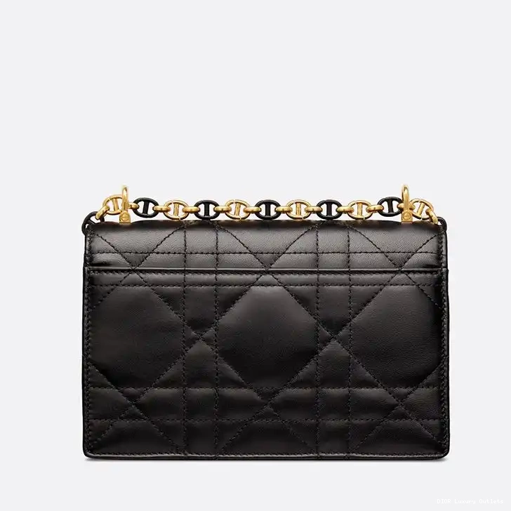 Cheap Miss Caro Lambskin Black Mini Macrocannage Bag 0415 Luxury